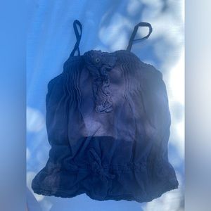 GapKids (Little Girls) Navy Cargo Camisole Tee